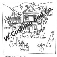 Winter Ride by Salma Dhanji  SD616   36 x 38 inches