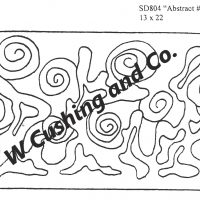 Abstract #112 by Salma Dhanji SD804 13" x 22"