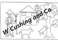 Farmer in the Dell Pattern by Salma Dhanji     SD805           20 x 32 inches