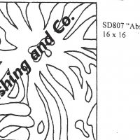 Abstract #113 by Salma Dhanji, SD807, 16 x 16 inches