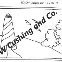 Lighthouse by Salma Dhanji SD809  15" x 20.5"