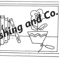 Hookers Bookshelf by Salma Dhanji SD810  15" x 26.5"