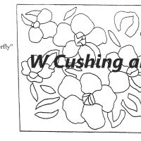 Spring Butterfly Pattern by Salma Dhanji 37" x 54"  SD818