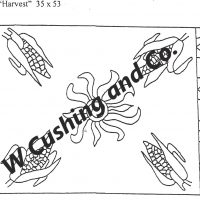 Harvest Pattern by Salma Dhanji,   35 x 53 inches  SD823