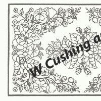 Frost's Pattern No. 10,  30 3/4" x 50 3/4",  GV 10