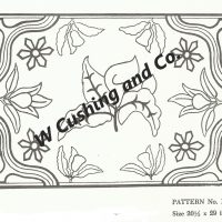 Frost's Pattern No. 130,          20 1/2" x 29", GV 130