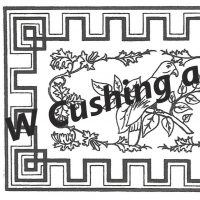 Frost's Pattern No. 133,          26" x 44 1/2",  GV 133