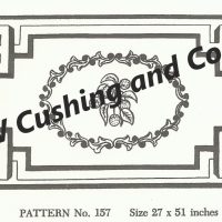 Frost's Pattern No. 157, 27" x 51", GV 157