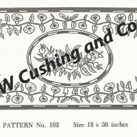 Frost's Pattern No. 162, 18" x 36", GV 162