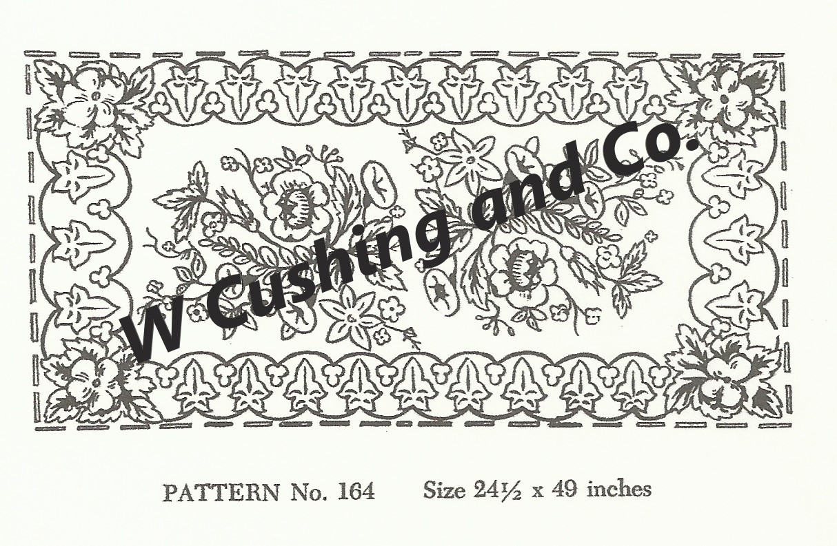 Frost's Pattern No. 164, 24 1/2" x 49", GV 164