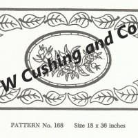 Frost's Pattern No. 168, 18" x 36", GV 168