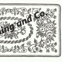 Frost's Pattern No. 35, 30 1/2" x 61 1/4", GV 35