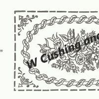 Frost's Pattern No. 37, 27 1/4" x 44 1/2", GV 37