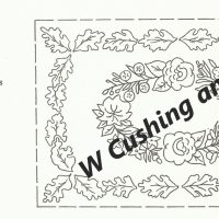 Frost's Pattern No. 45,           24 3/4" x 38 1/2", GV 45