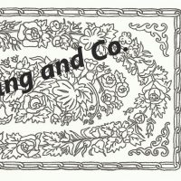 Frost's Pattern No. 6, 36" x 63", GV 6