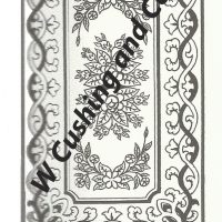 Frost's Pattern No. 64, 34 1/2" x 60", GV 64