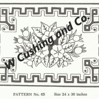 Frost's Pattern No. 65, 24" x 36", GV 65