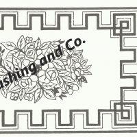 Frost's Pattern No. 76,          26" x 44 1/2",  GV 76