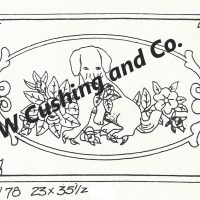 Frost's Pattern No. 78,  23" x 35 1/2", GV 78