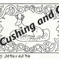 Frost's Pattern No. 85, 24" x 42 3/4", GV 85sc