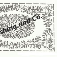 Frost's Pattern No. 9, 27" x 54", GV 9