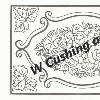 Frost's Pattern No. 93, 23 1/4" x 38 3/4", GV 93