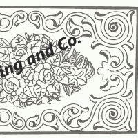 Frost's Pattern No. 99, 24 3/4" x 42 3/4", GV 99