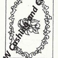 Frost's Pattern No. 3, Chair Seat 12" x 18", GV CS3