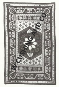 Frost's Pattern No. 109,          29" x 50",  GV 109