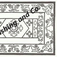 Frost's Pattern No. 120,           24" x 38", GV 120