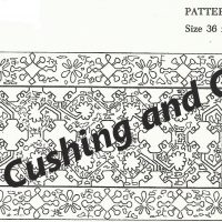 Frost's Pattern No. 124,            36" x 71",  GV 124