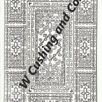 Frost's Pattern No. 128,           72" x 108",  GV 128