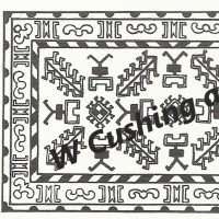 Frost's Pattern No. 132,           24 3/4" x 44", GV 132