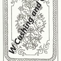 Frost's Pattern No. 15, 26" x 38", GV 15