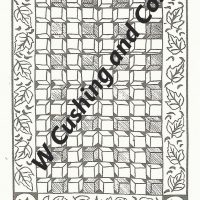 Frost's Pattern No. 29, 20" x 34", GV 29