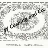 Frost's Pattern No. 32, 27 3/4" x 43 1/2", GV 32