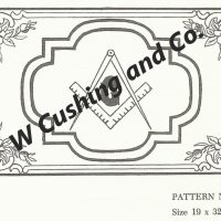 Frost's Pattern No. 75,          19" x 32", GV 75