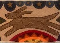 Good Dog Large, pattern by Primitive Grace, 21" x 46 1/2"