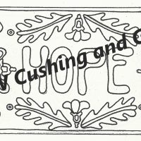 Hope, pattern by Primitive Grace, 12" x 24"