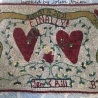 Simple Wedding Large, pattern by Primitive Grace, 28" x 44"