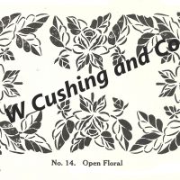 Open Floral, 28" x 48", Ralph Burnham Pattern No. 14