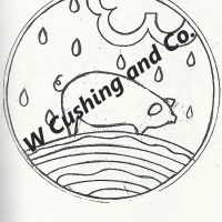 Wet Pig, pattern by Primitive Grace, 15 inch diameter