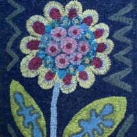 Not A Weed, pattern by Primitive Grace, 16" x 32"