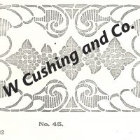 Pattern No. 45, 20" x 32", Ralph Burnham Pattern No. 45