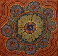Aboriginal, 33" x 37", A Sharon Smith Pattern