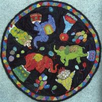 Circle Circus , 36" round, A Sharon Smith Pattern