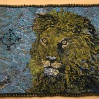 Lionheart, 22" x 24", A Sharon Smith Pattern