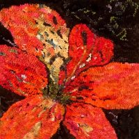 Tiger Lily, 18" x 18", A Sharon Smith Pattern