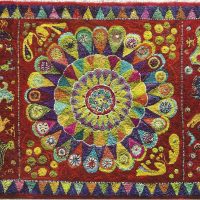 Artsy Runner, 4' x 6', A Sharon Smith Pattern