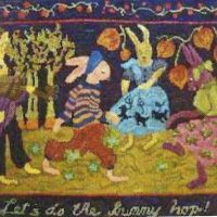 Bunny Hop, 30" x 42", A Sharon Smith Pattern